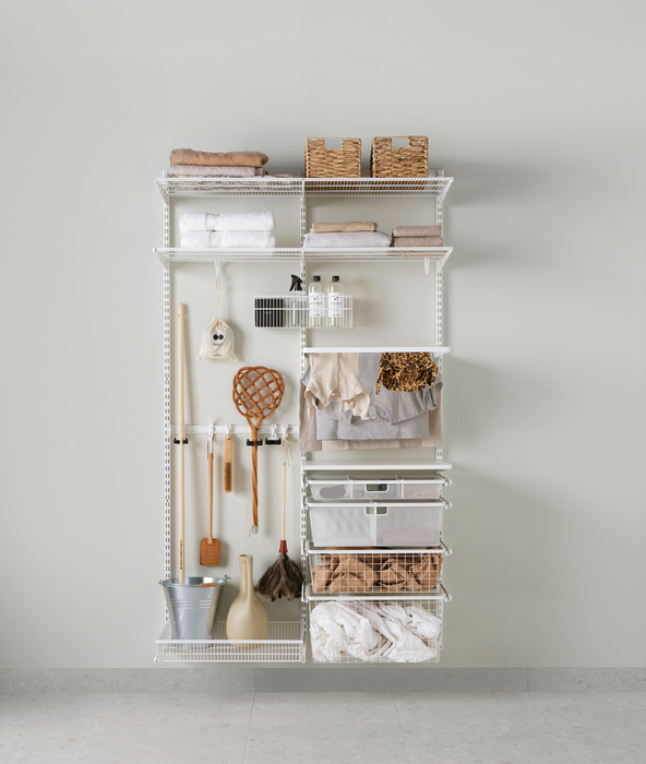 Torkställning Nedfällbar Vit 60 cm Elfa